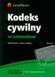 Kodeks cywilny ze schematami. Autor: Baranek Rafał, Zamojski Łukasz. Dadada.pl Okładka książki Kodeks cywilny ze schematami