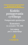 Kodeks postępowania cywilnego Postępowanie egzekucyjne Komentarz do artykułów 758-1088. Autor: Jankowski J.. Dadada.pl Okładka książki Kodeks postępowania cywilnego Postępowanie egzekucyjne Komentarz do artykułów 758-1088