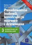 Konstrukcje budow cz.3 Posadownienie budowli WSiP. Autor: Włodarczyk Wojciech, Pyrak Stefan. Dadada.pl Okładka książki Konstrukcje budow cz.3 Posadownienie budowli WSiP