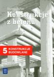 Konstrukcje budow cz.5 Konstrukcje z betonu WSiP. Autor: Pyrak Stefan. Dadada.pl Okładka książki Konstrukcje budow cz.5 Konstrukcje z betonu WSiP