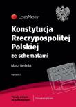 Konstytucja Rzeczypospolitej Polskiej ze schematami. Autor: Derlatka Marta. Dadada.pl Okładka książki Konstytucja Rzeczypospolitej Polskiej ze schematami