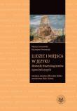 Ludzie i miejsca w języku. Autor: Czeszewski Maciej, Foremniak Katarzyna. Dadada.pl Okładka książki Ludzie i miejsca w języku