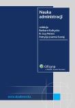 Okładka książki Nauka administracji