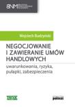 Negocjowanie i zawieranie umów handlowych. Autor: Wojciech Budzyński. Dadada.pl Okładka książki Negocjowanie i zawieranie umów handlowych