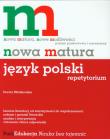 Nowa matura Język polski Repetytorium Poziom podstawowy i rozszerzony. Autor: Miatkowska Dorota. Dadada.pl Okładka książki Nowa matura Język polski Repetytorium Poziom podstawowy i rozszerzony