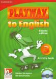 Okładka książki Playway to English 3 Activity Book + CD