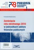 Poradnik rachunkowości budżetowej 2011/01. Autor: Walentynowicz Przemysław. Dadada.pl Okładka książki Poradnik rachunkowości budżetowej 2011/01