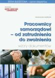Pracownicy samorządowi od zatrudnienia do zwolnienia. Autor: Magdalena Kasprzak. Dadada.pl Okładka książki Pracownicy samorządowi od zatrudnienia do zwolnienia
