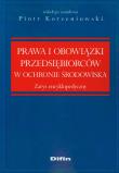 Opakowanie Prawa i obowiązki przedsiębiorców w ochronie środowiska