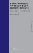Okładka książki Prawa osobiste twórców dóbr niematerialnych