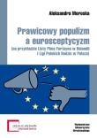 Okładka książki Prawicowy populizm a eurosceptycyzm