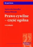 Okładka książki Prawo cywilne - część ogólna