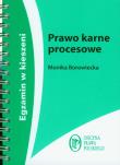 Prawo karne procesowe. Autor: Borowiecka Monika. Dadada.pl Okładka książki Prawo karne procesowe