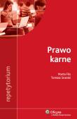 Prawo karne Repetytorium. Autor: Flis Marta, Snarski Tomasz. Dadada.pl Okładka książki Prawo karne Repetytorium