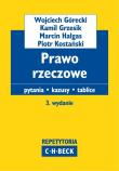 Prawo rzeczowe. Autor: Wojciech Górecki, Grzesik Kamil, Hałgas Marcin. Dadada.pl Okładka książki Prawo rzeczowe