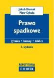 Prawo spadkowe Pytania kazusy tablice. Autor: Biernat Jakub, Cybula Piotr. Dadada.pl Okładka książki Prawo spadkowe Pytania kazusy tablice