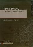 Private Banking marketing jakość sprzedaż. Autor: Bednarska-Olejniczak Dorota. Dadada.pl Okładka książki Private Banking marketing jakość sprzedaż