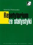 Repetytorium ze statystyki. Autor: Piłatowska Mariola. Dadada.pl Okładka książki Repetytorium ze statystyki