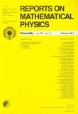 Opakowanie Reports on Mathematical Physics 67/1 Pergamon