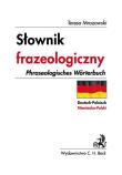 Słownik frazeologiczny niemiecko-polski. Autor: Mrozowski Teresa. Dadada.pl Okładka książki Słownik frazeologiczny niemiecko-polski