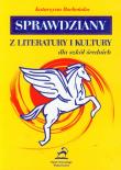 Okładka książki Sprawdziany z literatury i kultury dla szkół średnich