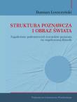 Struktura poznawcza i obraz świata. Autor: Leszczyński Damian. Dadada.pl Okładka książki Struktura poznawcza i obraz świata