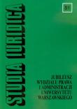 Studia Iuridica tom 51. Autor: Bałtruszajtys Grażyna. Dadada.pl Okładka książki Studia Iuridica tom 51