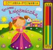 Tęczowa księżniczka Czytanka Rysowanka. Autor: Kinefield David. Dadada.pl Okładka książki Tęczowa księżniczka Czytanka Rysowanka