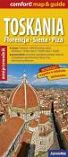 Toskania Florencja Siena Piza map & guide. Wydawca: ExpressMap. Dadada.pl Opakowanie Toskania Florencja Siena Piza map & guide
