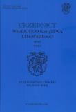 Opakowanie Urzędnicy Wielkiego Księstwa Litewskiego Spisy t.2