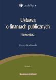Okładka książki Ustawa o finansach publicznych Komentarz