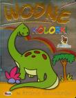 Okładka książki Wodne kolorki W krainie dinozaurów