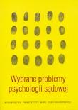 Opakowanie Wybrane problemy psychologii sądowej