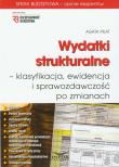 Wydatki strukturalne. Autor: Piłat Agata. Dadada.pl Okładka książki Wydatki strukturalne