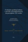 Okładka książki Z dziejów polskiej kultury i oświaty od średniowiecza do początków XX wieku