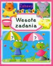 Zabawy z naklejkami. Wesołe zadania. Autor: Beaumont Emilie, Nathalie Belineau, Guilloret Marie-Renee. Dadada.pl Okładka książki Zabawy z naklejkami. Wesołe zadania