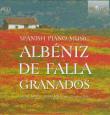 Albeniz Granados De Falla: Spanish piano music. Autor: Esteban Sanchez, Benita Meshulam, Cristina Ortiz. Dadada.pl Okładka książki Albeniz Granados De Falla: Spanish piano music
