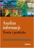 Analiza informacji. Autor: Liedel Krzysztof, Paulina Piasecka, Aleksandrowicz Tomasz R.. Dadada.pl Okładka książki Analiza informacji