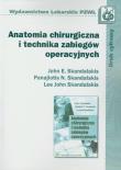 Okładka książki Anatomia chirurgiczna i technika zabiegów operacyjnych