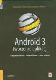 Okładka książki Android 3 Tworzenie aplikacji