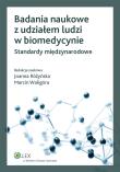 Okładka książki Badania naukowe z udziałem ludzi w biomedycynie