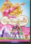 Barbie i trzy muszkieterki. Autor: Amy Wolfram. Dadada.pl Okładka książki Barbie i trzy muszkieterki