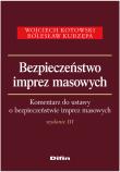Okładka książki Bezpieczeństwo imprez masowych