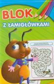 Blok z Łamigłówkami - Mrówka. Autor: praca zbiorowa. Dadada.pl Okładka książki Blok z Łamigłówkami - Mrówka