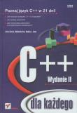 C++ dla każdego. Wydanie II. Autor: Liberty Jesse, Rao Siddhartha, Jones Bradley L.. Dadada.pl Okładka książki C++ dla każdego. Wydanie II
