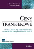Ceny transferowe. Autor: Wiśniewski Paweł, Komer Wojciech. Dadada.pl Okładka książki Ceny transferowe