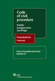 Code of civil procedure. Autor: Marszałkowska-Krześ Elwira, Gil Izabella. Dadada.pl Okładka książki Code of civil procedure