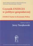 Opakowanie Czynnik energia w polityce gospodarczej