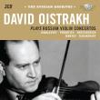 Okładka książki David Oistrakh plays Russian Violin Concertos