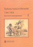 Opakowanie Dyskursy krytycznoliterackie 1764-1918